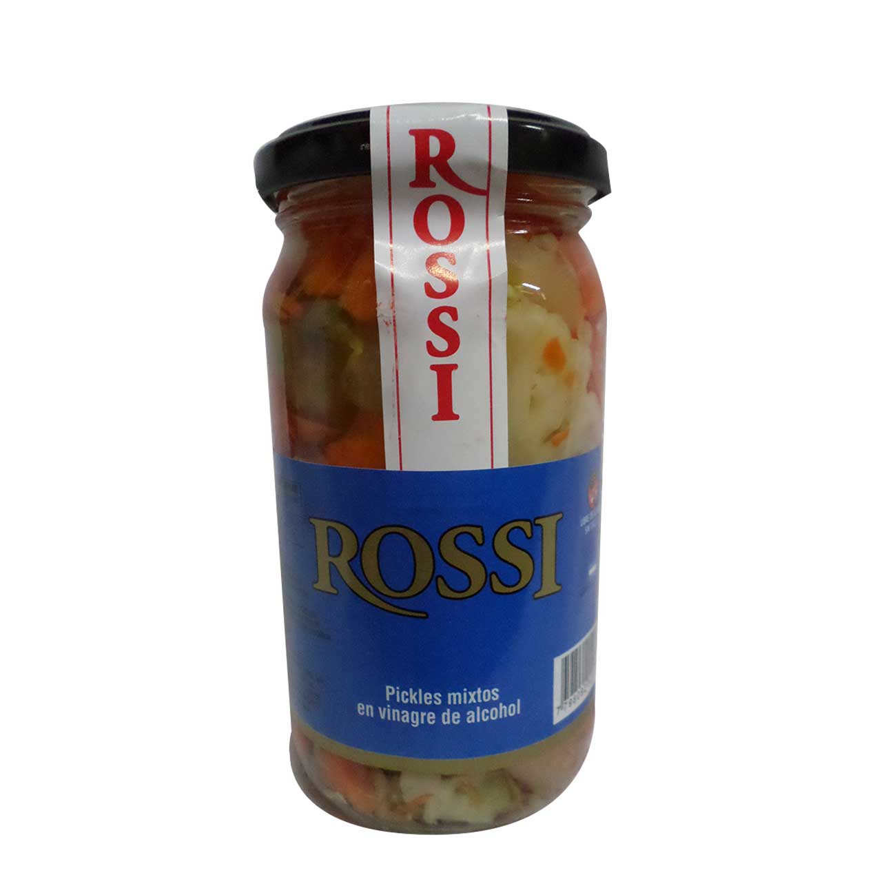  Pickles mixtos en vinagre de alcohol 330g ROSSI