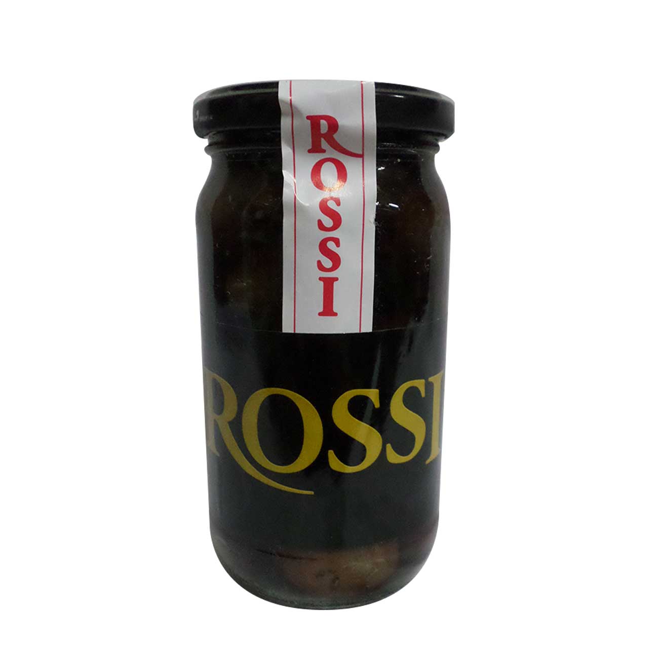 Aceitunas negras en frasco 330g ROSSI