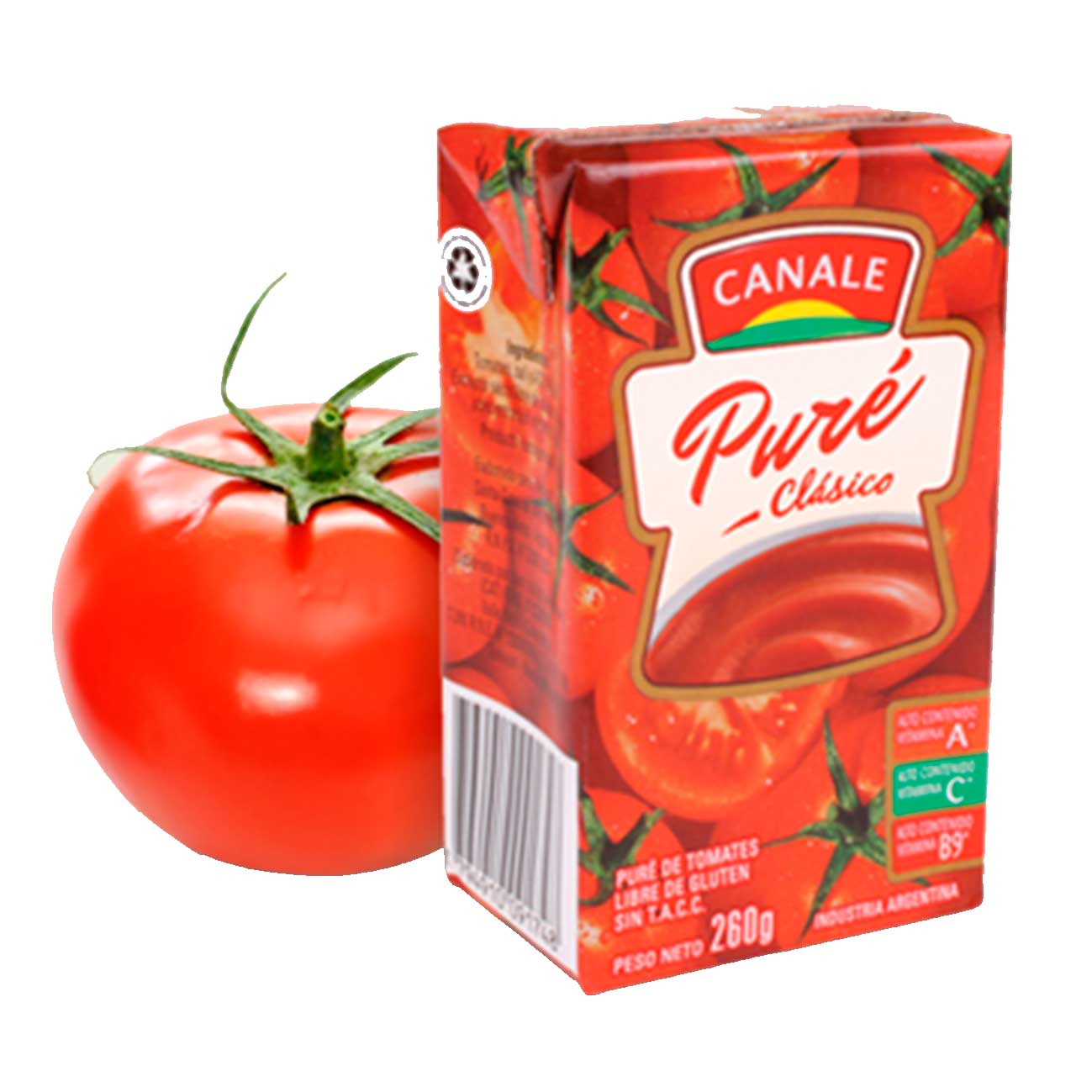 Puré de tomates 260g CANALE